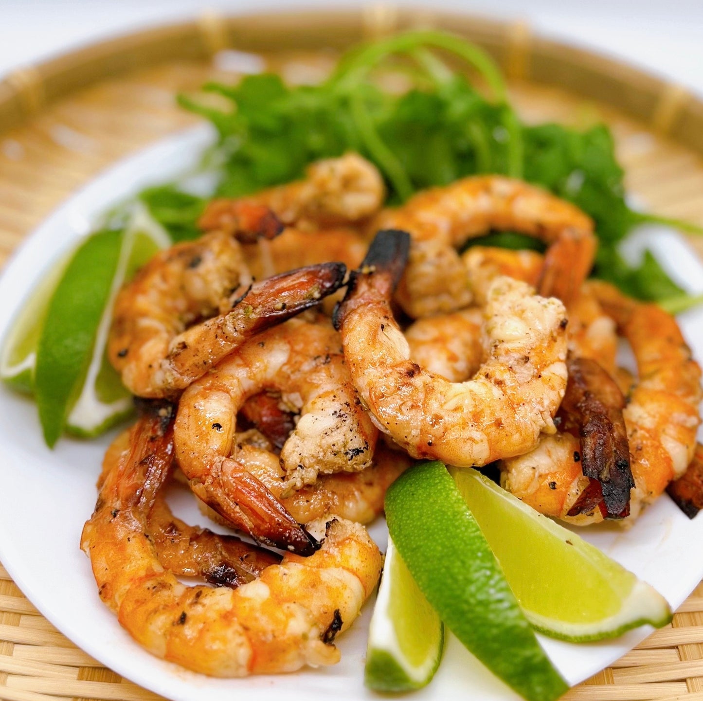 Grilled Honey Lime Shrimp (Tôm Nướng Chanh Mật Ong)