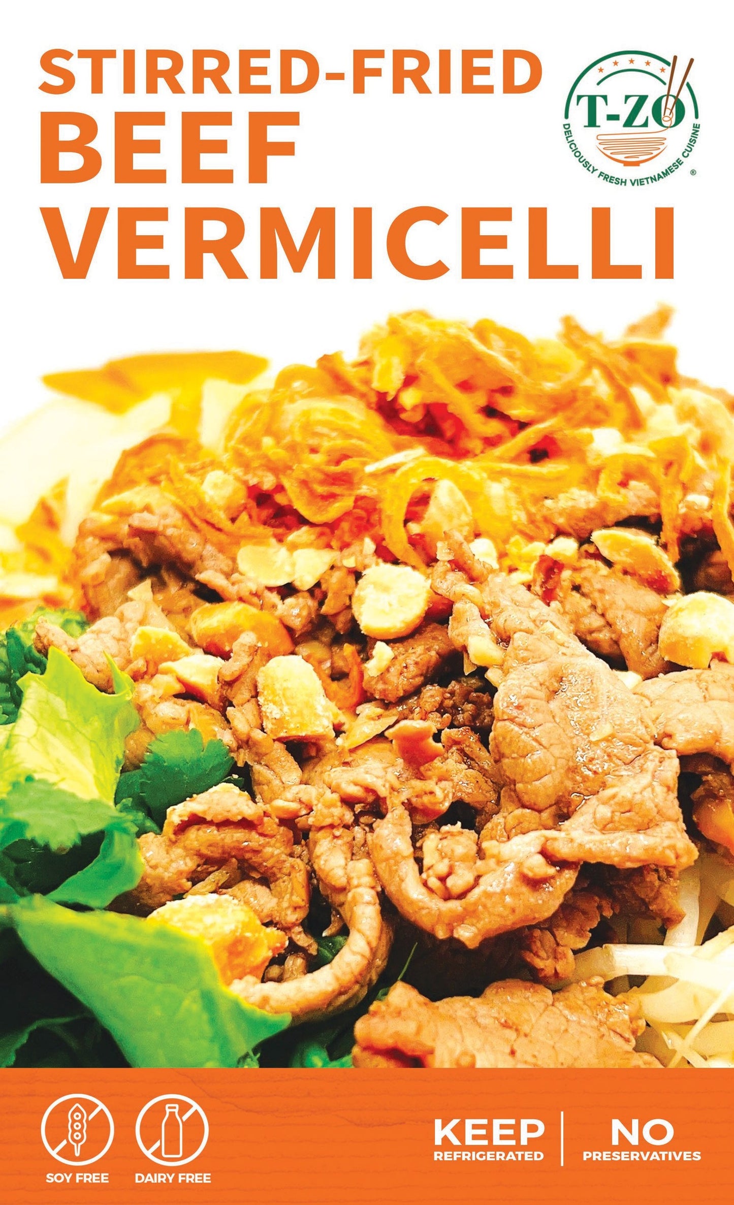 Stirred-Fried Beef Vermicelli (Bún Bò Nam Bộ)