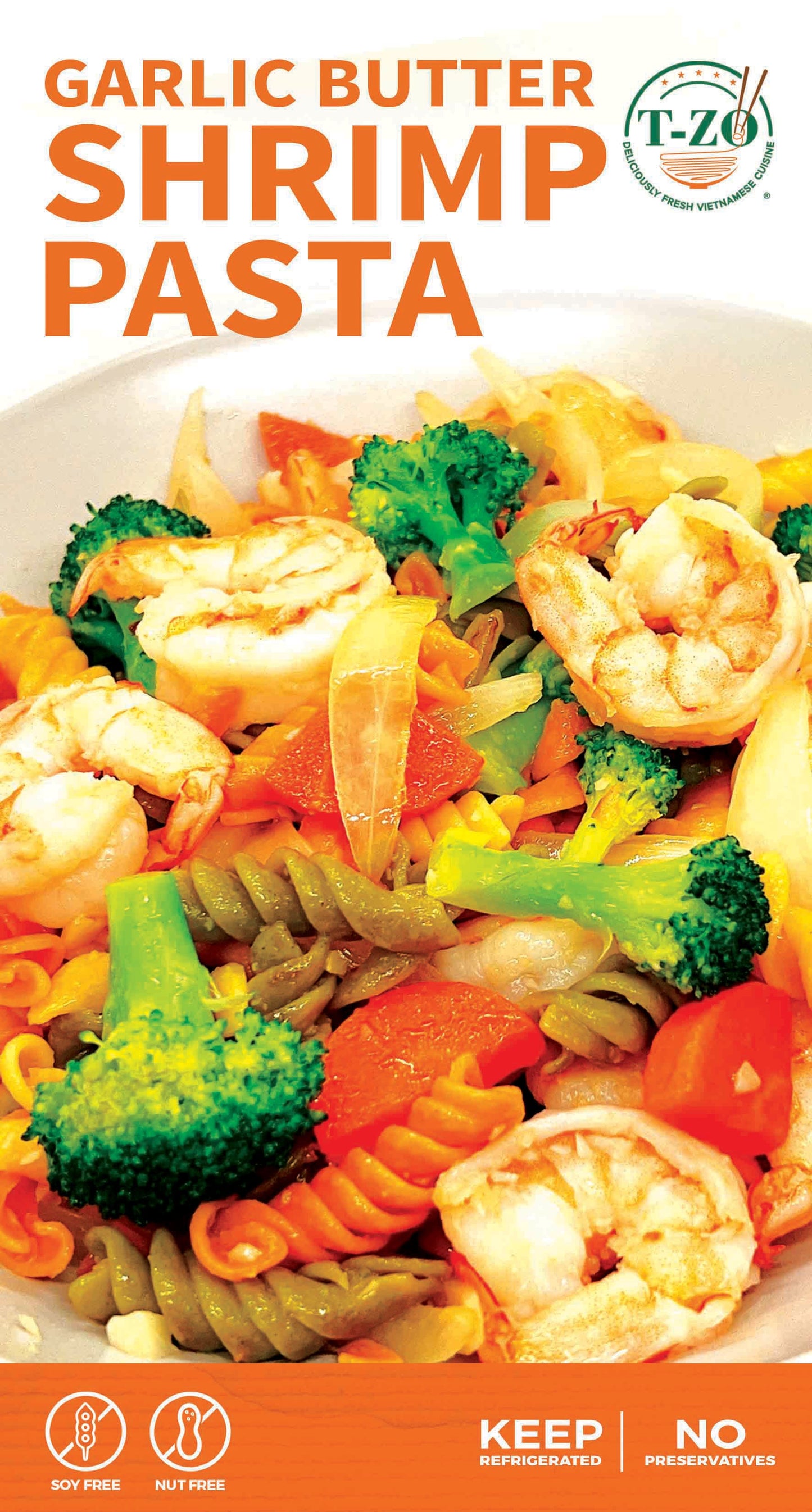 Garlic Butter Shrimp Pasta (Nui Xào Bơ Tỏi)