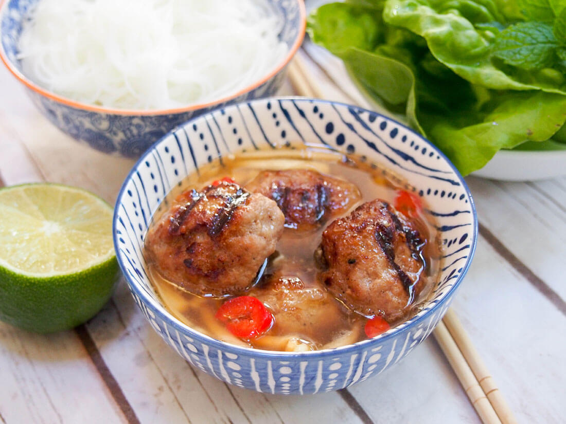 BUN CHA HANOI (Hanoi Grilled Pork Vermicelli)