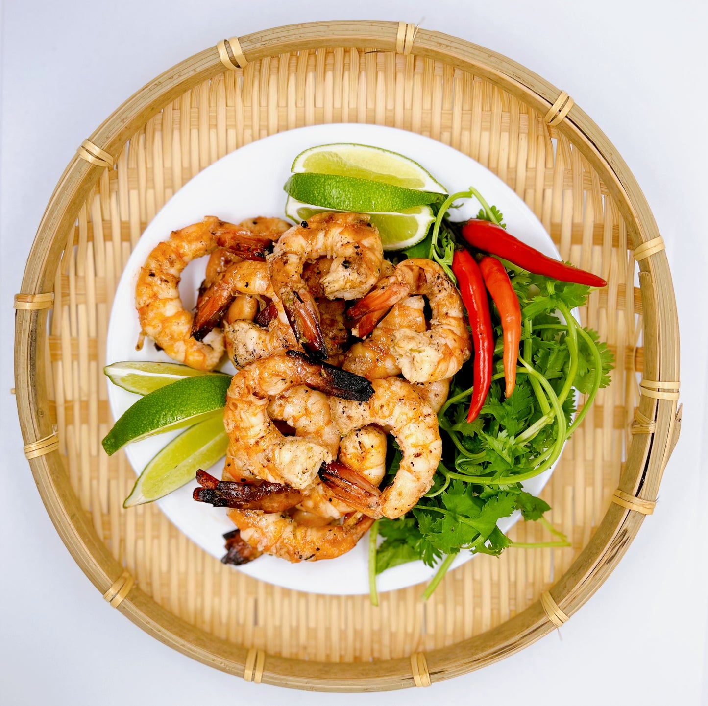 Grilled Honey Lime Shrimp   (Tôm Nướng Chanh Mật Ong)