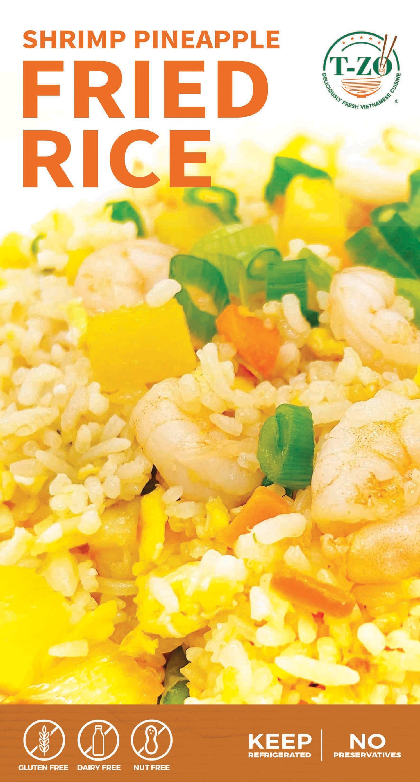 Shrimp & Pineapple Fried Rice (Cơm Chiên Tôm Dứa)