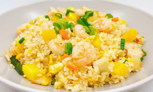 Tasty T-ZO fried rice with Shrimp & Pineapple