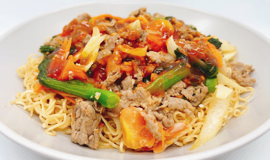 T-ZO Northern style of Vietnamese fried noodles with beef